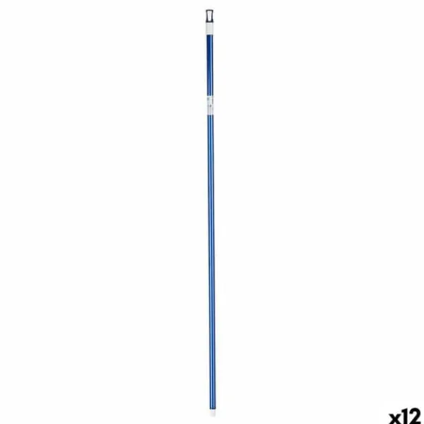 Rengøringsudstyr>Stang til kost Blå Metal 2,3 x 130 x 2,3 cm (12 enheder)