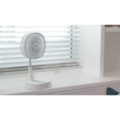 Starlyf Sammenklappelig Ventilator 23 cm Hvid Hot