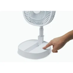 Starlyf Sammenklappelig Ventilator 23 cm Hvid Hot