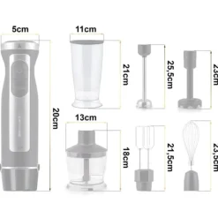 Mixere & Blendere>Stavblender 1500W BD-754 Berdsen