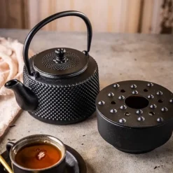 Kaffe- & Tekander>Støbejern tekande med varmelegeme 0,8L KINGHOFF KH-1847