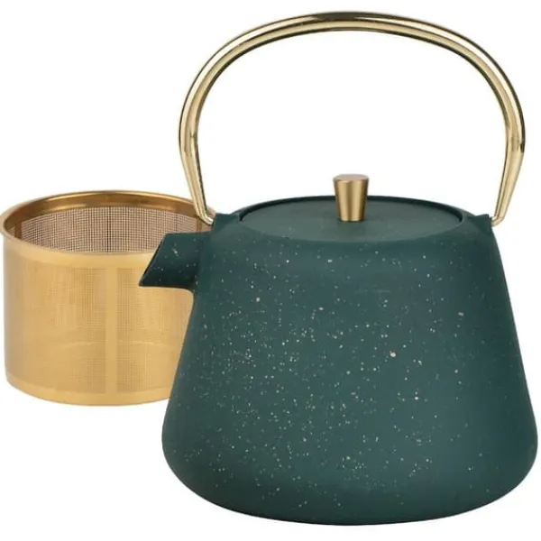 Kaffe- & Tekander>Støbejernstekande, kaffemaskine, 1,0L, KINGHOFF KH-1933