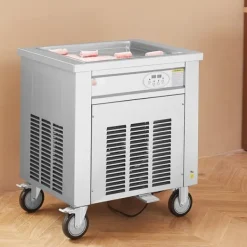 Stegepande til frit iskruller - Rulled Ice Cream Maker 19,7 x 19,7 tommer. Perfekt til lækre dessertoplevelser! Sale