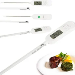 Stegetermometer | Madlavningstermometer med LCD-display Sale