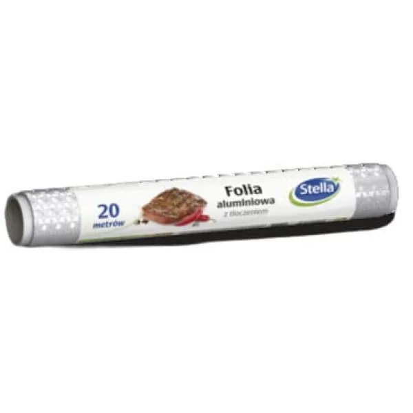 Stella aluminiumsfolie med prægning 20m rulle Best
