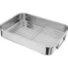 Bagning>Stellar ovnfad med aftagelig rist, 32 x 24 x 6 cm