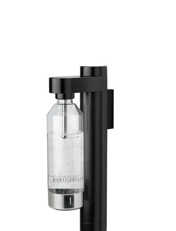 Stelton Brus vægmonteret kulsyrepatron (sort) Clearance