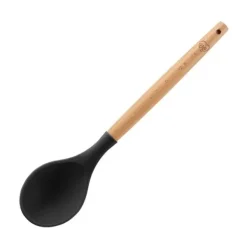 stk. non-stick silikone bestiksæt og holder Vintage Cuisine sort Hot