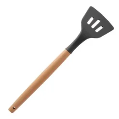 stk. non-stick silikone bestiksæt og holder Vintage Cuisine sort Hot