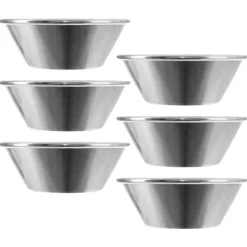 Stål dipsauceskål 6,5 cm, 40 ml 6 stk. Online
