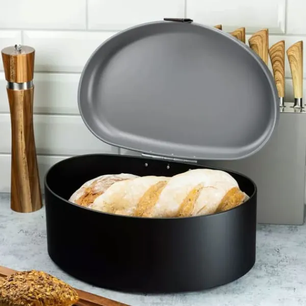 Brødkasser & Brødposer>Stålbrødspand KLAUSBERG KB-7576