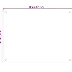 Stænkplader 2 stk. - Hærdet glas til køkken | Størrelse: 80x60 cm | Farve: Hvid Sale