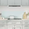 Stænkplader i 2 stk. hærdet glas 70x50 cm | Farve: Hvid Discount