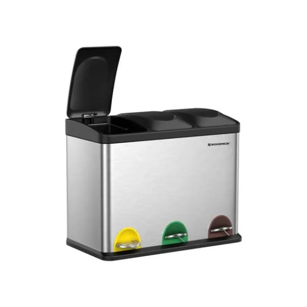 Stor affaldsseparator 45 liter (3 x 15 L) - 60 x 48 x 33 cm Discount