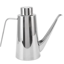 Stor 850ML 304 Rustfrit Stål Olivenolie Eddike Batcher Flaske Tyk Lækagesikker Oliedåse Gryde Køkkentilbehør Madlavningsværktøj Discount
