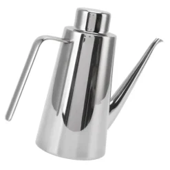 Stor 850ML 304 Rustfrit Stål Olivenolie Eddike Batcher Flaske Tyk Lækagesikker Oliedåse Gryde Køkkentilbehør Madlavningsværktøj Discount