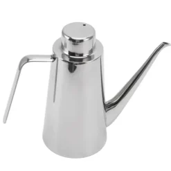 Stor 850ML 304 Rustfrit Stål Olivenolie Eddike Batcher Flaske Tyk Lækagesikker Oliedåse Gryde Køkkentilbehør Madlavningsværktøj Discount