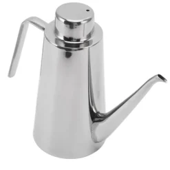 Stor 850ML 304 Rustfrit Stål Olivenolie Eddike Batcher Flaske Tyk Lækagesikker Oliedåse Gryde Køkkentilbehør Madlavningsværktøj Discount