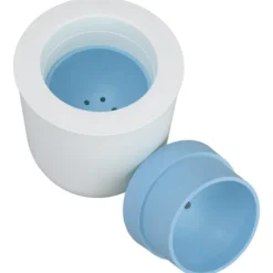 Stora Ice Ball Maker Ice Cube Form Multi Layer Design Håll drycker kylda för Cocktails Kaffe Blå Sale
