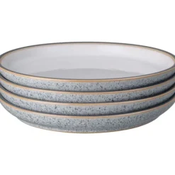 Studio Grey Coupe Plate, Ø 21cm, 4-pack - Denby Clearance