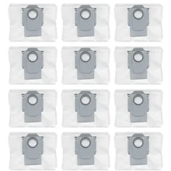 Støvsugertilbehør>Støvposer 12-pak Roborock S7 Maxv Ultra / S7 Pro Ultra / Q5 / Q5 Plus / Q7 / Q7 Plus / Q7 MAX / Q7 Max Plus