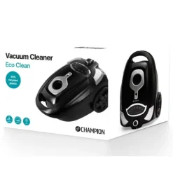Champion Støvsuger Eco Clean 700w 9,5m DS400 Mat sort New