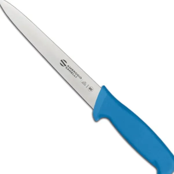 SUPRA COLORE HACCP fiskefileteringskniv 180/310 mm - blå Discount