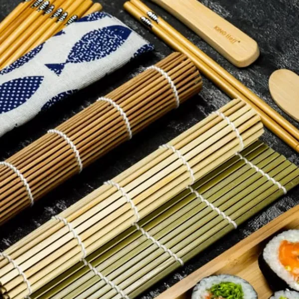 Sushimåtter>SUSHI KINGHOFF KH-1704 SÆT TIL AT LAGE OG SERVERE SUSHI