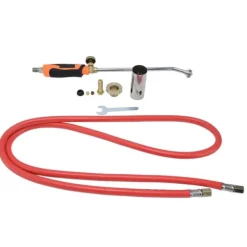 Svetsvärmebrännare Flytande gas ogräsfackla Bärbar utomhuseldkastare med 2 m rör för hushåll Sale