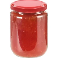 Syltetøjsglas 96 stk. Med røde låg 230 ml - Opbevaringsglas - Opbevaringskrukke - Home & Living Sale
