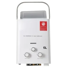 Tankless Vandvarmer, Uendelig Varmt Vand, Kompakt Design,6L New