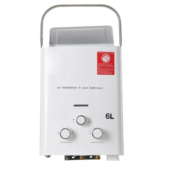 Tankless Vandvarmer, Uendelig Varmt Vand, Kompakt Design,6L New