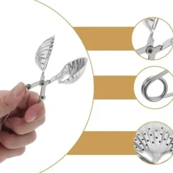 Tefilter - rustfrit stål - kloakformet Discount