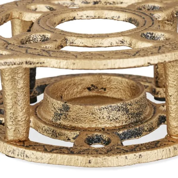 Tekandevarmer, 5x22x12 cm, Guld Outlet