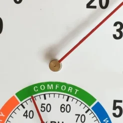 Termometer Hygrometer Visertype Fuldmetal Multifunktions Indendørstermometer til Babyværelse Hospital Apotek