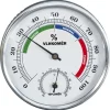 Termometer med hygrometer 8,5 cm