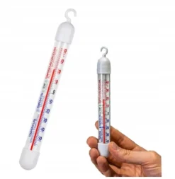 Termometer til køleskabe og frysere hvidt 17 cm Online