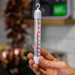 Termometer til køleskabe og frysere hvidt 17 cm Online