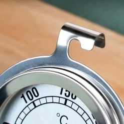 Termometer til ovn, ryger, bagning, stål, køkken, op til +300°C Clearance