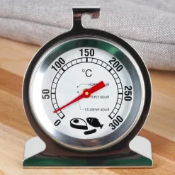 Termometer til ovn, ryger, bagning, stål, køkken, op til +300°C Clearance
