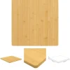 The Living Store bordplade 40x40x1,5 cm bambus - Bordplader