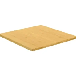 The Living Store bordplade 40x40x1,5 cm bambus - Bordplader