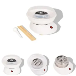 The Living Store candyfloss-maskine 480 W hvid - Candyflossmaskiner Clearance