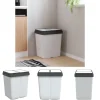 The Living Store dobbelt affaldsspand 2x25 l hvid - Affaldsspande & papirkurve