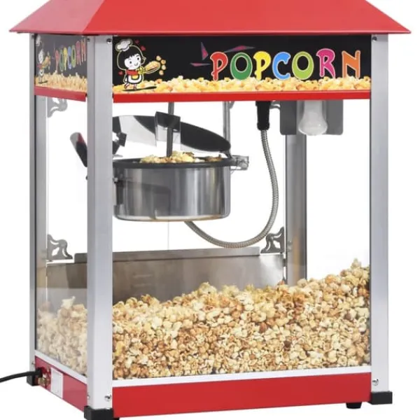 The Living Store popcornmaskine med teflongryde 1400 W - Popcornmaskiner New