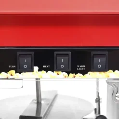 The Living Store popcornmaskine med teflongryde 1400 W - Popcornmaskiner New