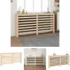 The Living Store radiatorskjuler 169x19x84 cm massivt fyrretræ - Radiatorer – tilbehør Hot
