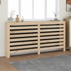 The Living Store radiatorskjuler 169x19x84 cm massivt fyrretræ - Radiatorer – tilbehør Hot
