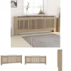 Radiatorer>The Living Store radiatorskjuler 205 cm MDF - Radiatorer – tilbehør
