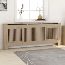 Radiatorer>The Living Store radiatorskjuler 205 cm MDF - Radiatorer – tilbehør